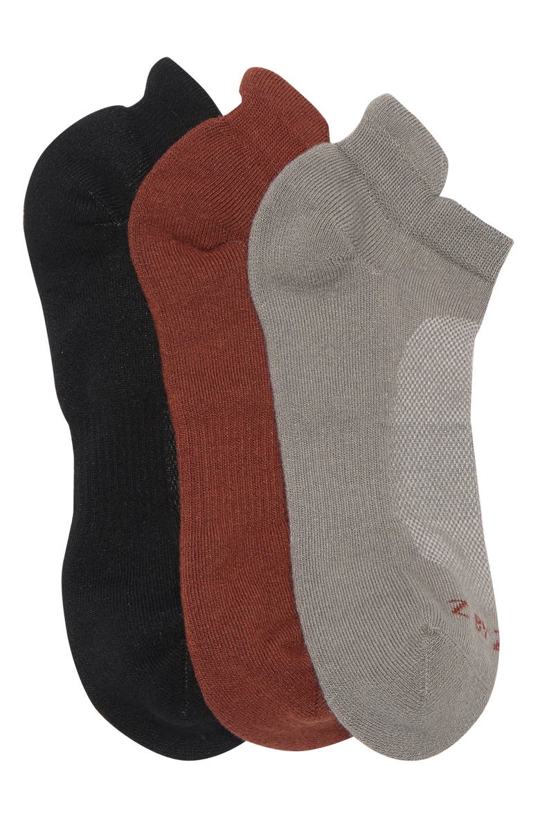 Z by Zella Back Tab Sport Socks - Pack of 3, Main, color, 