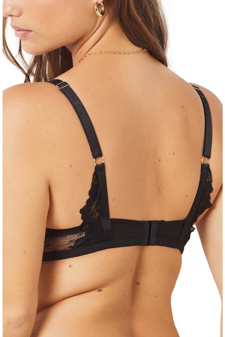 Rendez Vous Wireless Contour Bra, Alternate, color, BLACK