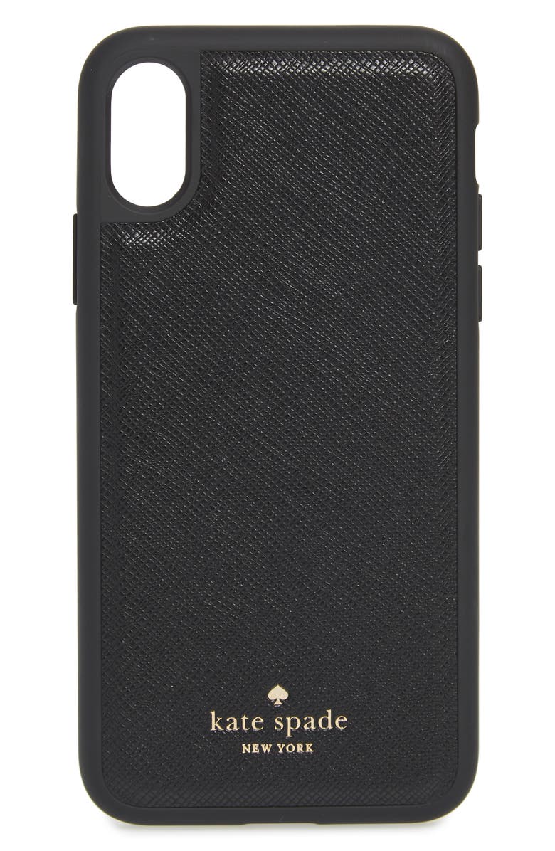 Kate Spade New York iPhone X/XS/XS Max & XR magnetic wrap folio case, Alternate, color,