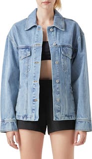 Grey Lab Fitted Denim Jacket
