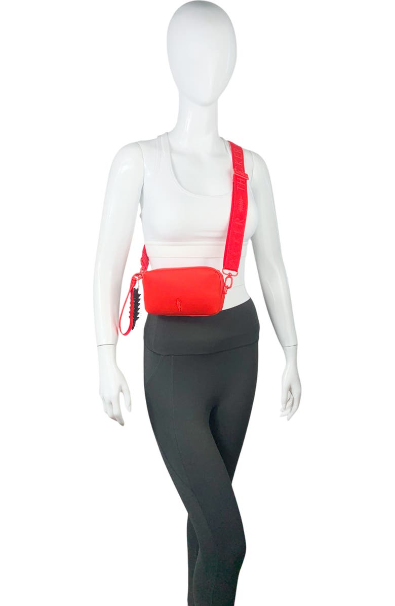 Thacker Ella Phone Zip Crossbody Bag, Alternate, color, Poppy