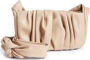 BP. Ruched Baguette Crossbody Bag