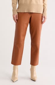 Reiss Totto Leather Pants