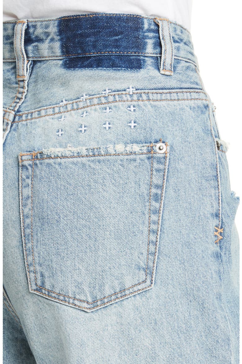 x Kendall Jenner Playback Ripped Jeans, Alternate, color, DENIM