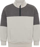 TINY TRIBE Kids' Quarter Zip Sweatshirt