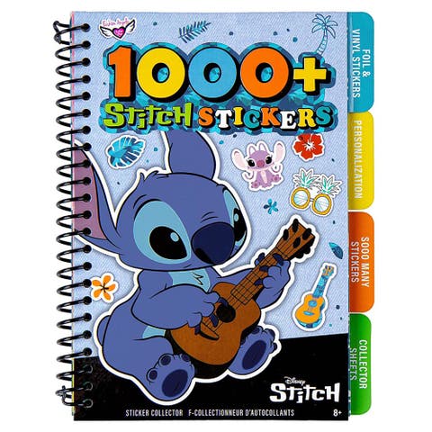 Disney Stitch Sticker Collector Book 1000+ Themed Stickers