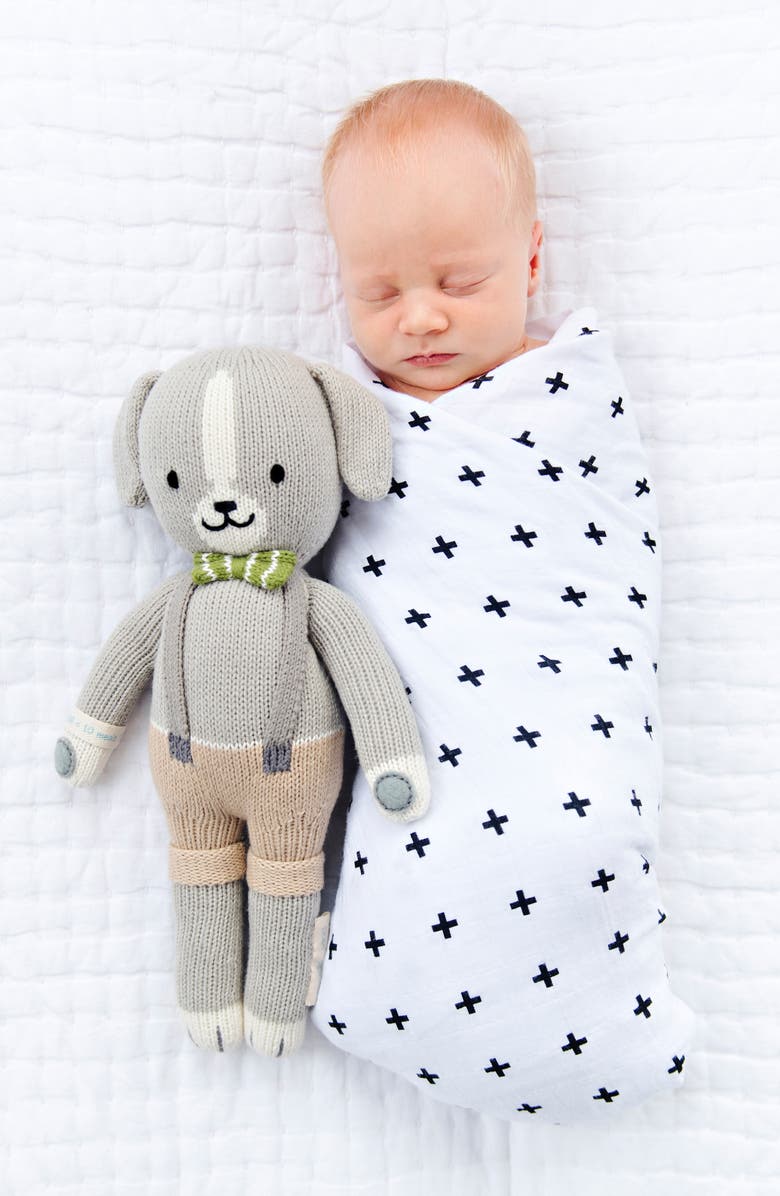 cuddle+kind cuddle + kind Noah the Dog Stuffed Animal, Alternate, color, Grey