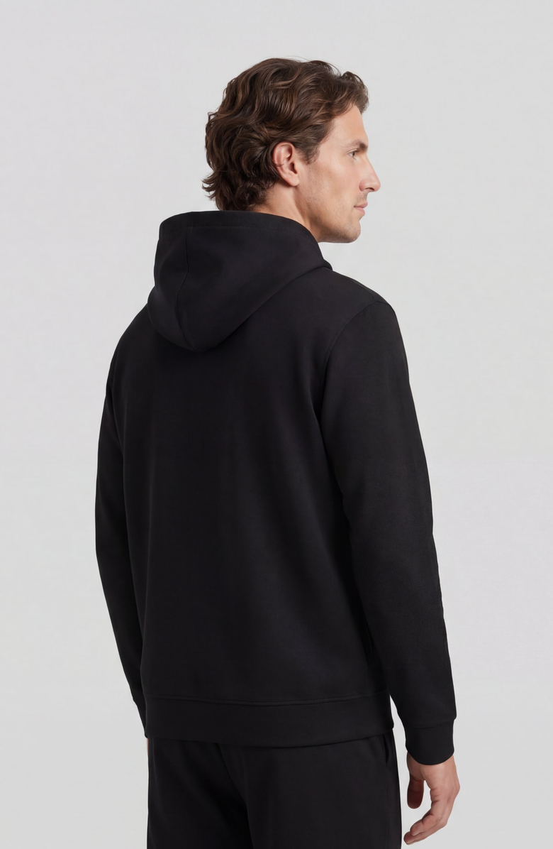 Jack Archer Sandwash Hoodie, Alternate, color, True Black