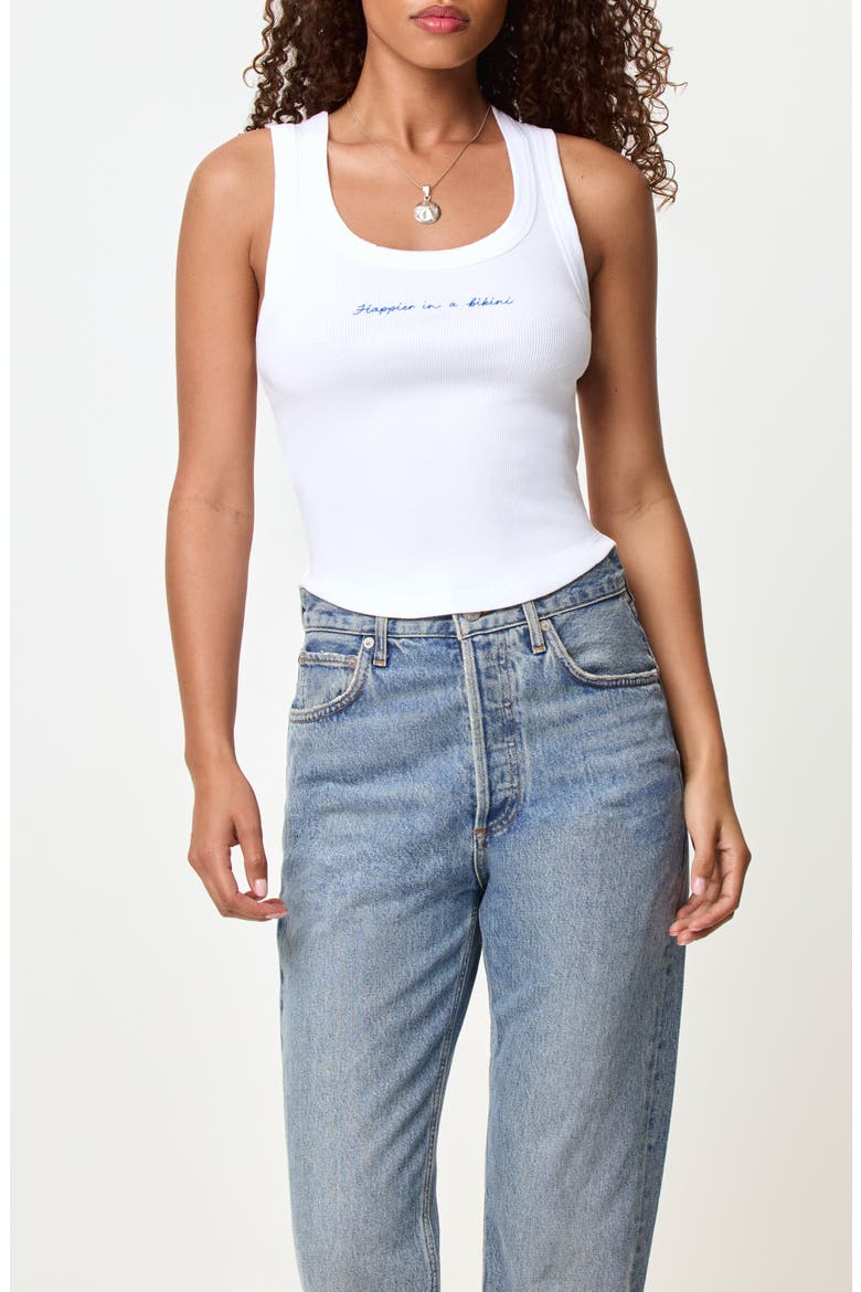 Ash Cover-Up Tank, Alternate, color, HAPPIER IN A BIKINI