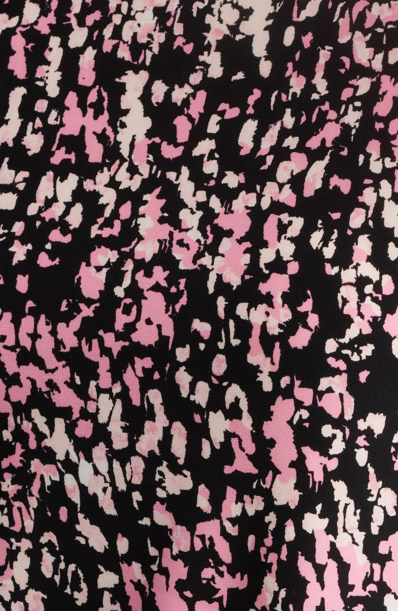 Anne Klein Abstract Print Boat Neck Top, Alternate, color, 