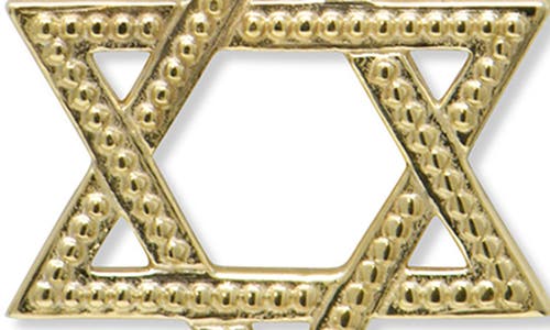 Anzie Dew Drop Star Of David Pendant Necklace In Gold