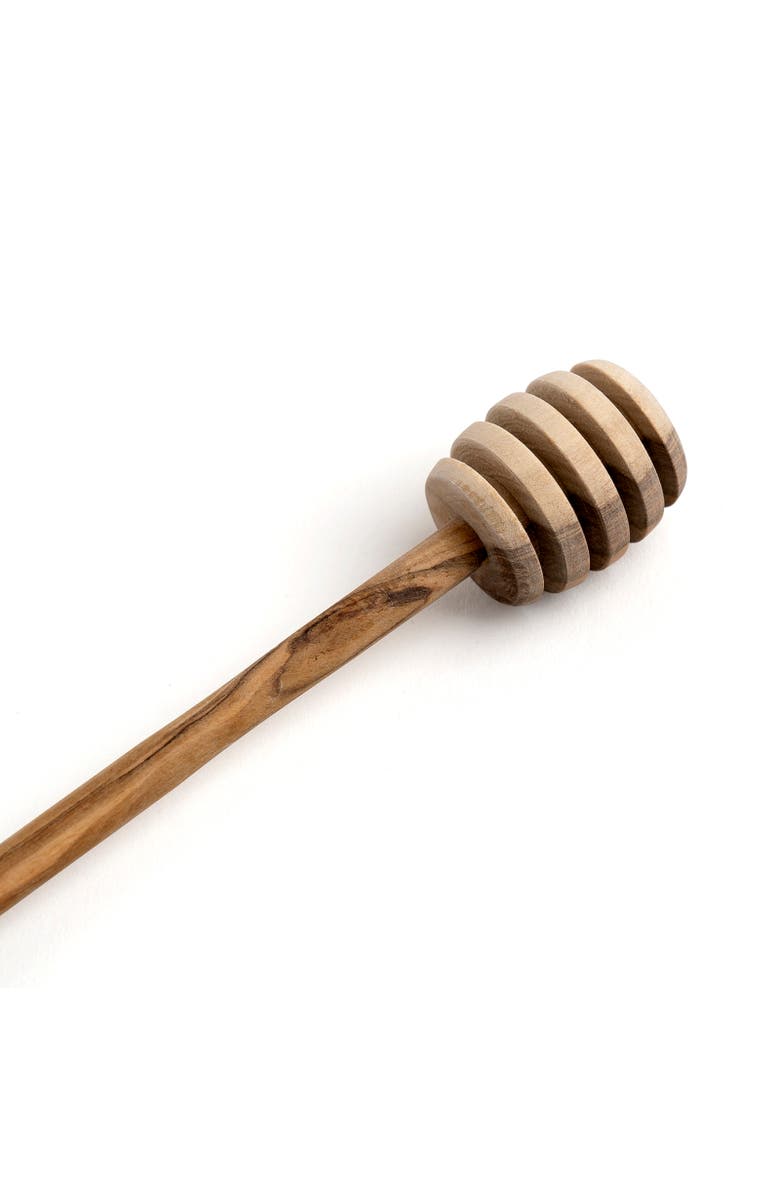 Berard Olive Wood 6-Inch Honey Dipper, Alternate, color, 