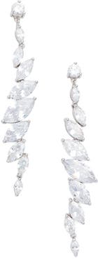 CZ by Kenneth Jay Lane Crystal Drop Earrings