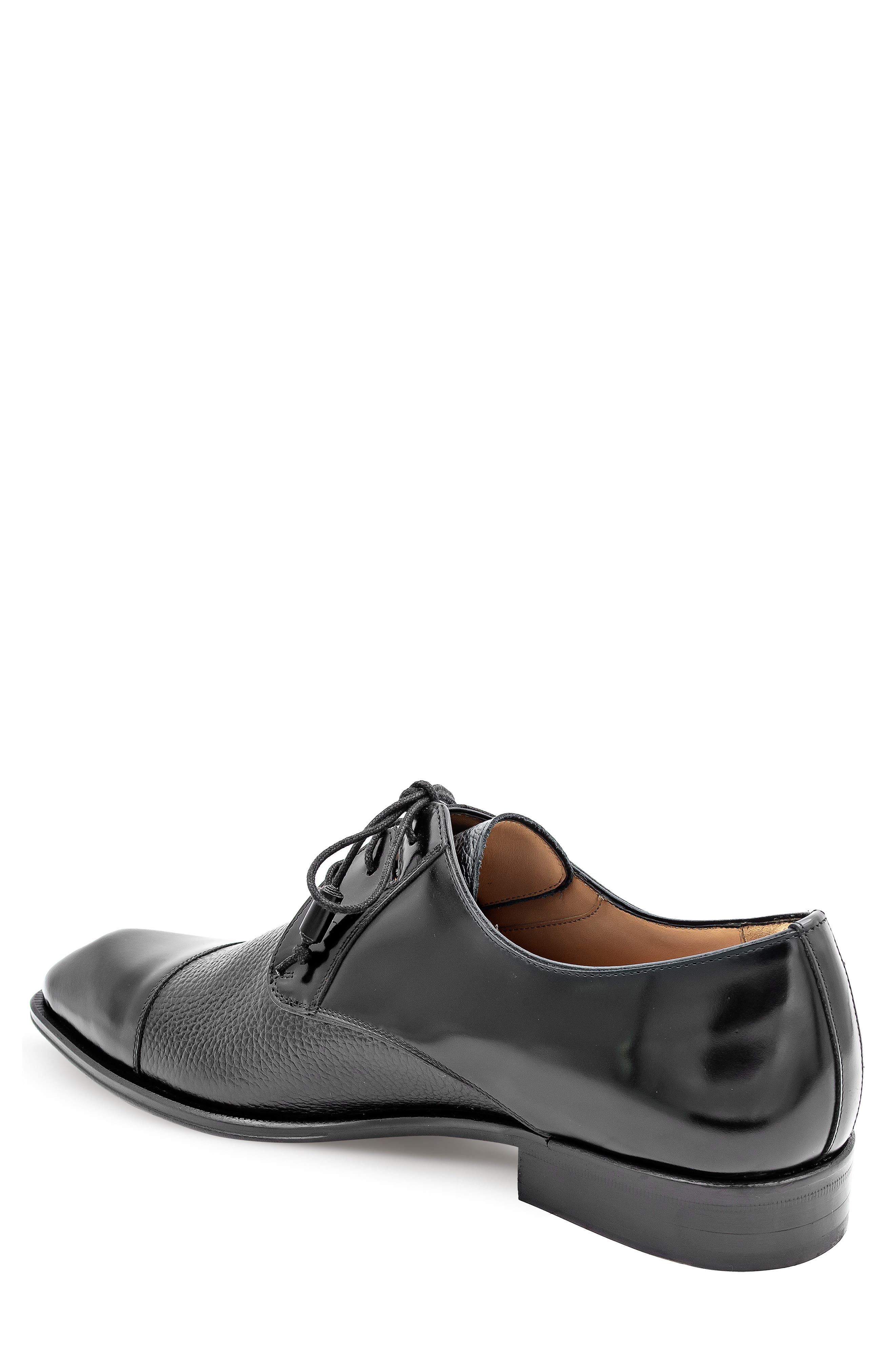 Mezlan Capello Cap Toe Derby, Alternate, color, Black