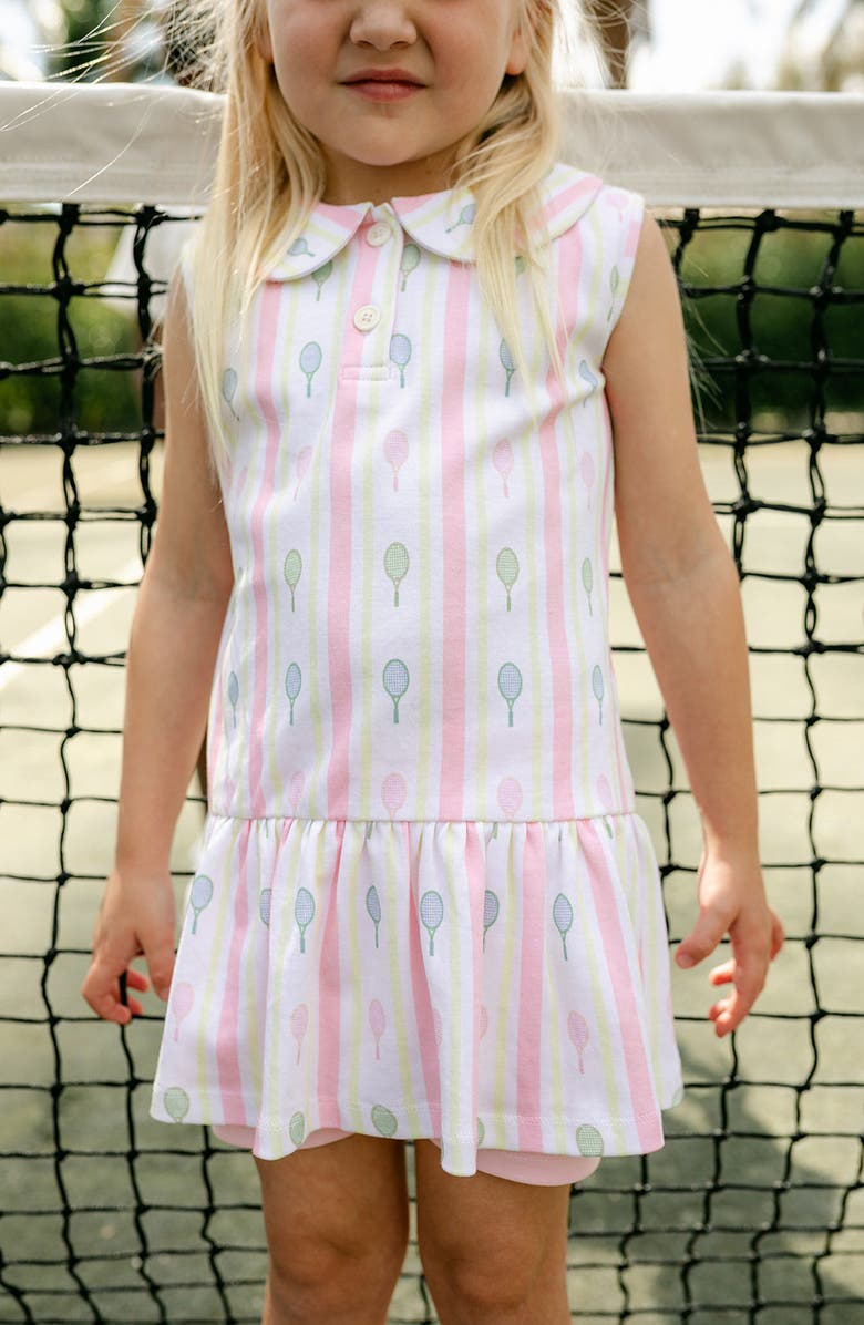 Little Paper Kids Louisa Dress, Alternate, color, Racquet Club