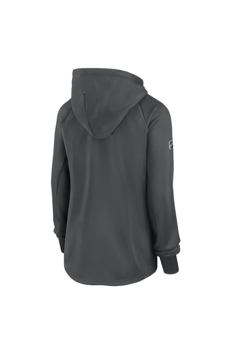 FANATICS Women's Fanatics Gray Vegas Golden Knights Authentic Pro Rink Fleece Full-Zip Jacket, Alternate, color, Gray