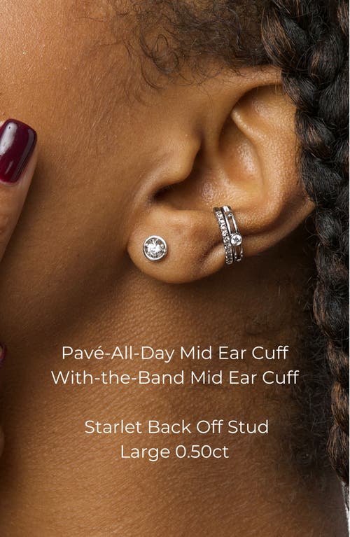 Seed2stone The Starlet Back-off Stud In Silver