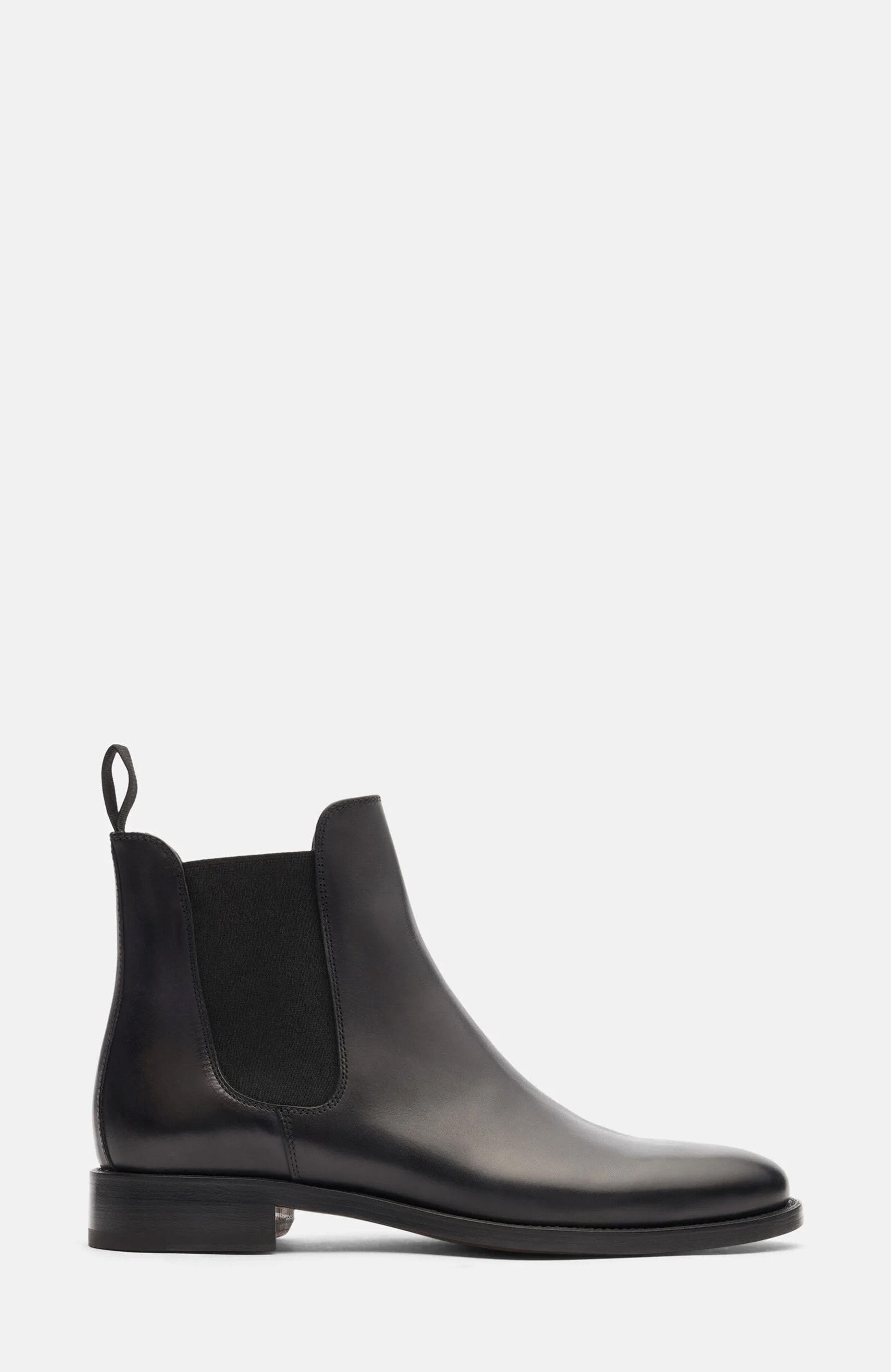 Enzo Chelsea Boots, Alternate, color, Black Calf