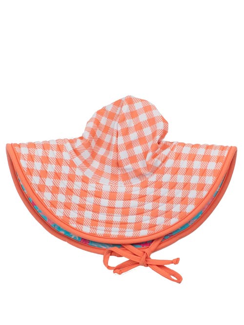 Rufflebutts Girls Upf50+ Sun Protected Swim Hat