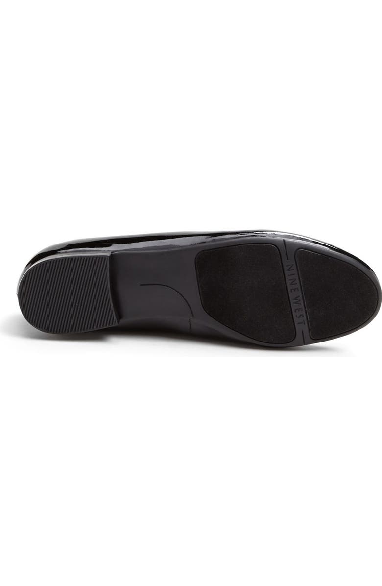 Nine West 'Lavalu' Smoking Flat, Alternate, color,