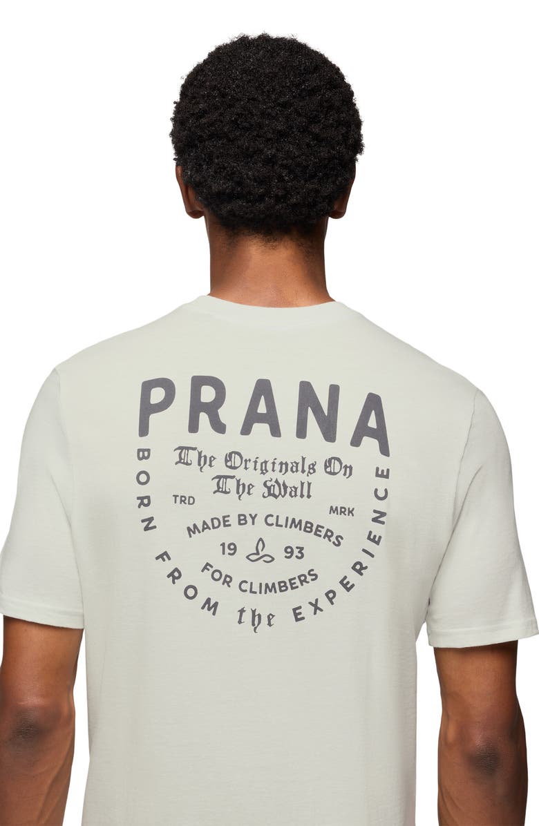 prAna Past & Present Organic Cotton Graphic T-Shirt, Alternate, color, Soft White