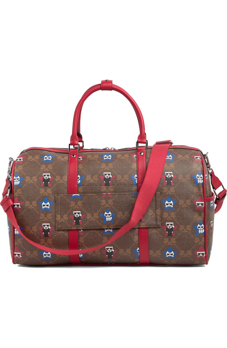 KARL LAGERFELD PARIS Valette Duffle Bag, Alternate, color,
