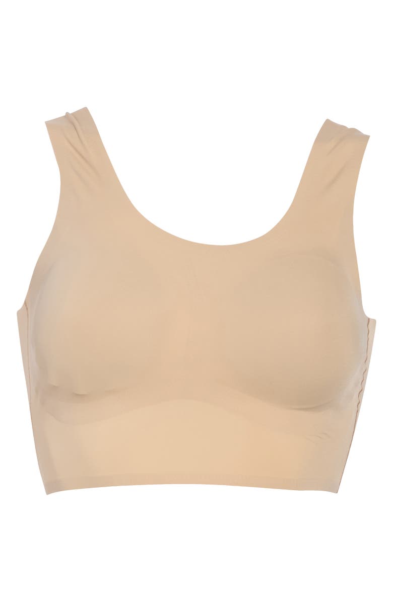 True & Co True Everybody Scoop Neck Bra, Alternate, color, Bare