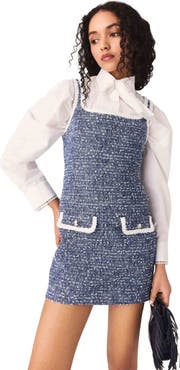 maje Short tweed dress