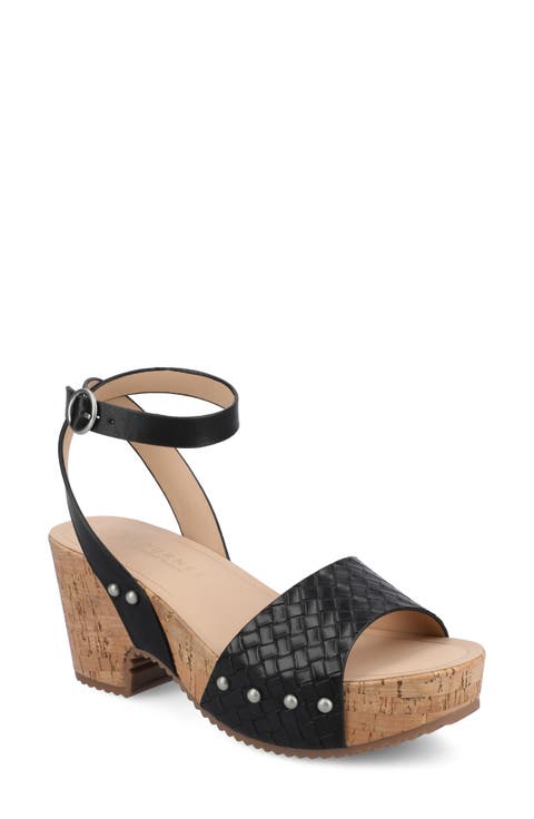 Vanessa Block Heel Platform Sandal (Women)