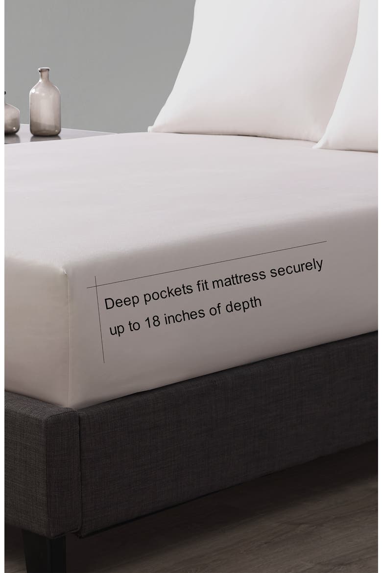 800 Thread Count Sateen Sheet Set, Alternate, color, ROSE QUARTZ