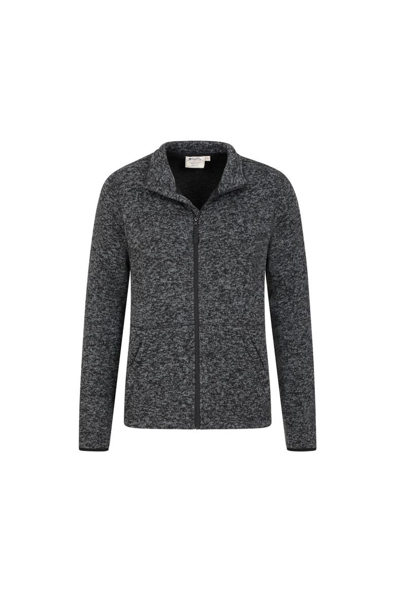 Idris Iii Full Zip Fleece Jacket, Alternate, color, Black