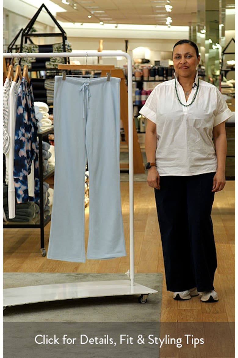 Drapey French Terry Straight Leg Pants video
