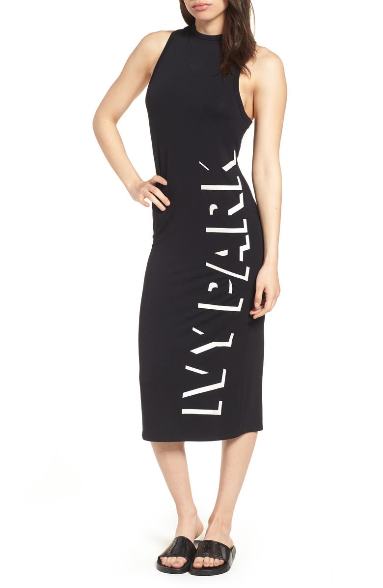 IVY PARK<sup>®</sup> Shadow Logo Dress, Main, color, 