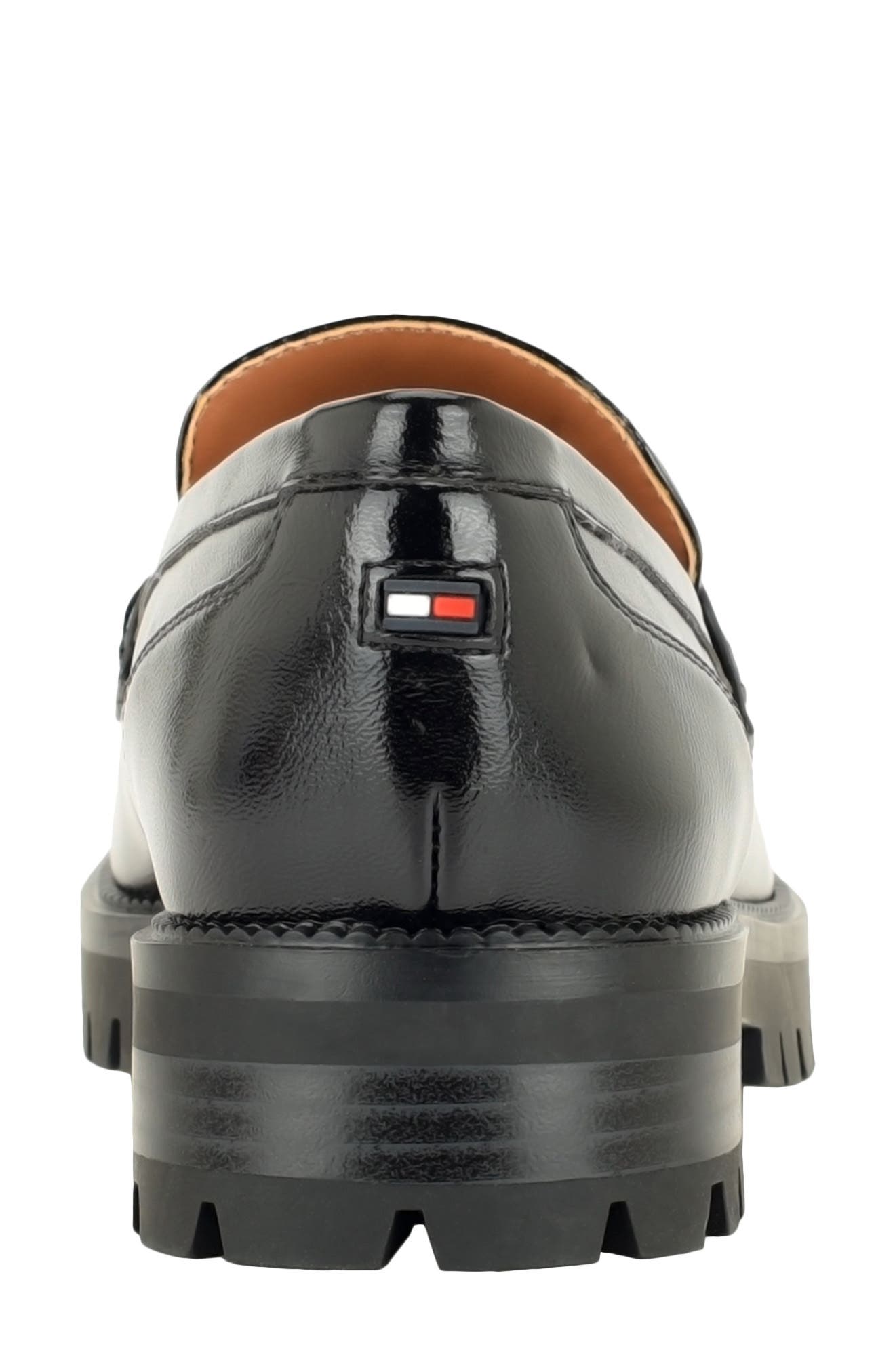 Yesen Faux Leather Loafer, Alternate, color, BLACK