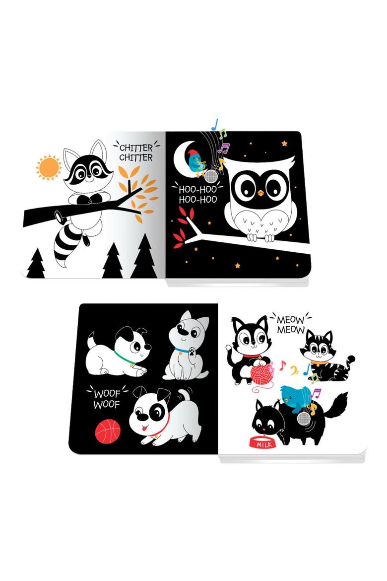 Black & White and Touch Colors Sound Books - Set of 2, Alternate, color, Multicolor