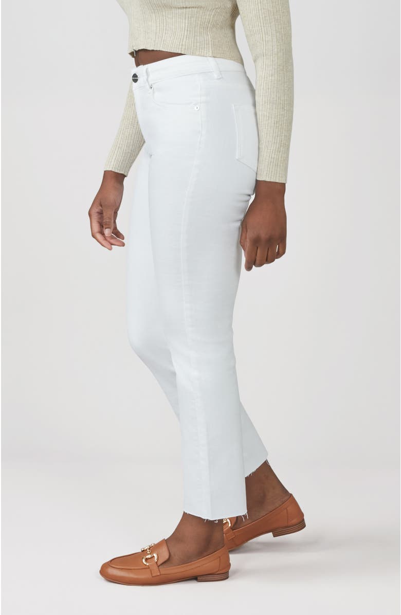 Lola Jeans Denver High Rise Straight Jeans, Alternate, color, White