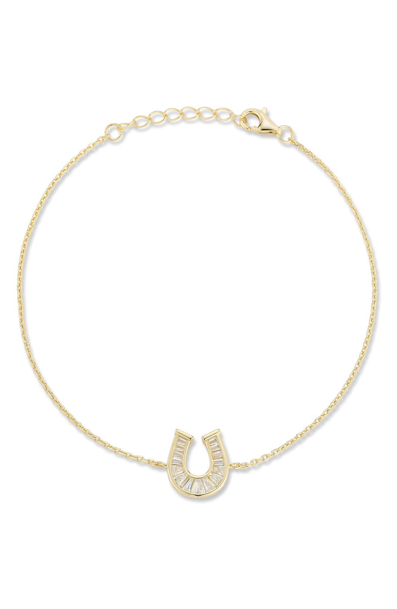 Horseshoe Cubic Zirconia Bracelet
