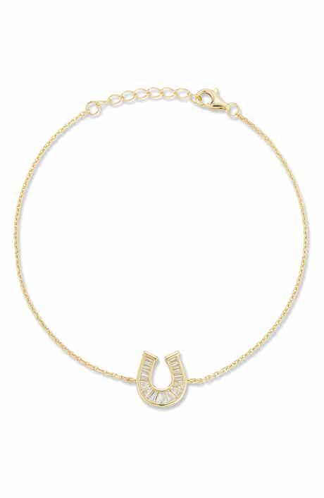 Horseshoe Cubic Zirconia Bracelet