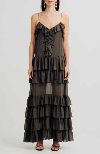 Orcadia Tiered Maxi Dress