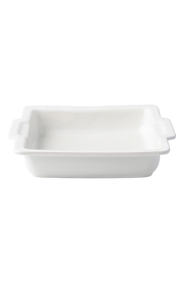 Juliska Puro Whitewash Square Baking Dish, Alternate, color, Whitewash