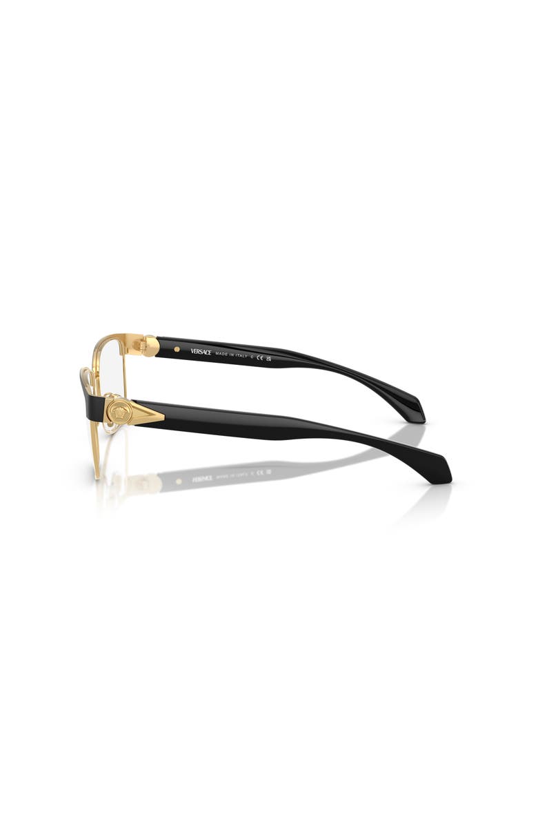 Versace 57mm Square optical glasses, Alternate, color, Black