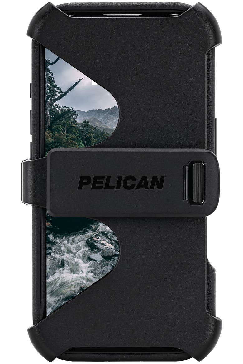 Voyager MagSafe Case with Holster for Apple iPhone 17, Alternate, color, BLACK