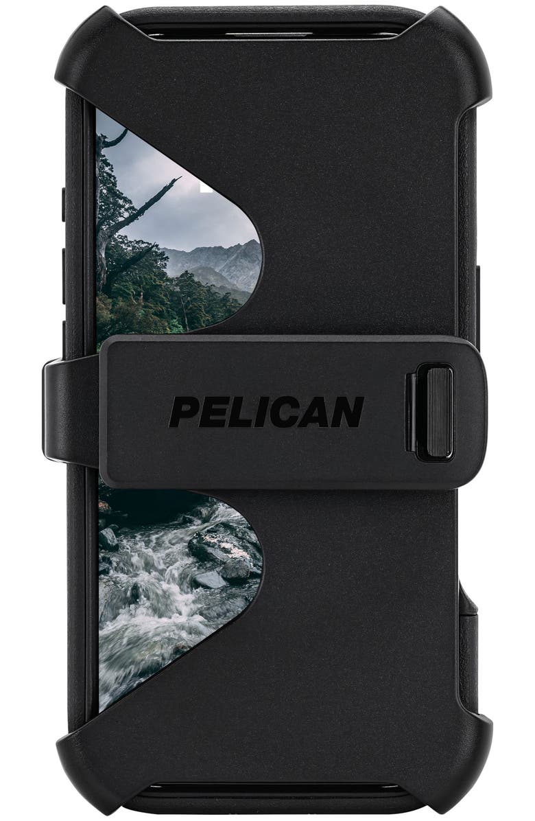 Pelican Voyager MagSafe Case with Holster, Alternate, color, Black