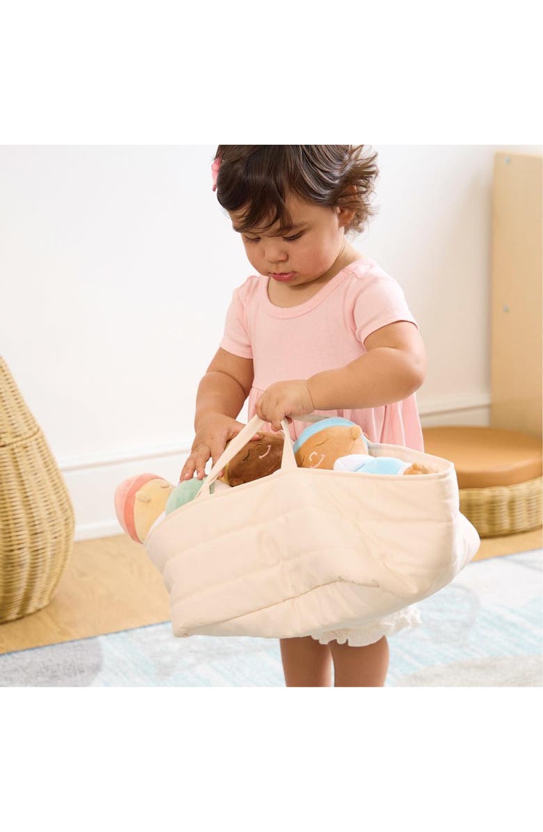 Kaplan Early Learning Company Cuddle Dolls - Set of 4, Alternate, color, Multicolored