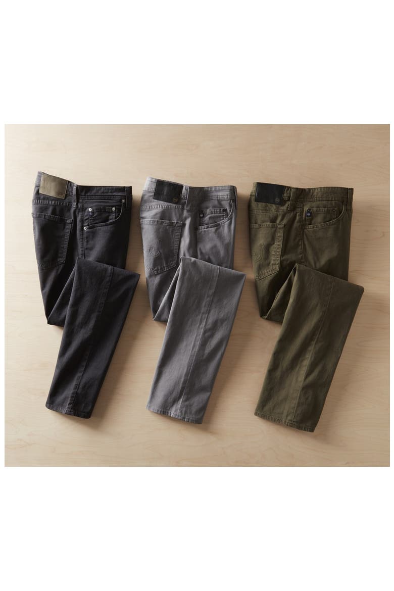 'Nomad' Skinny Fit Stretch Twill Pants, Alternate, color, SULFUR ARMY GREEN