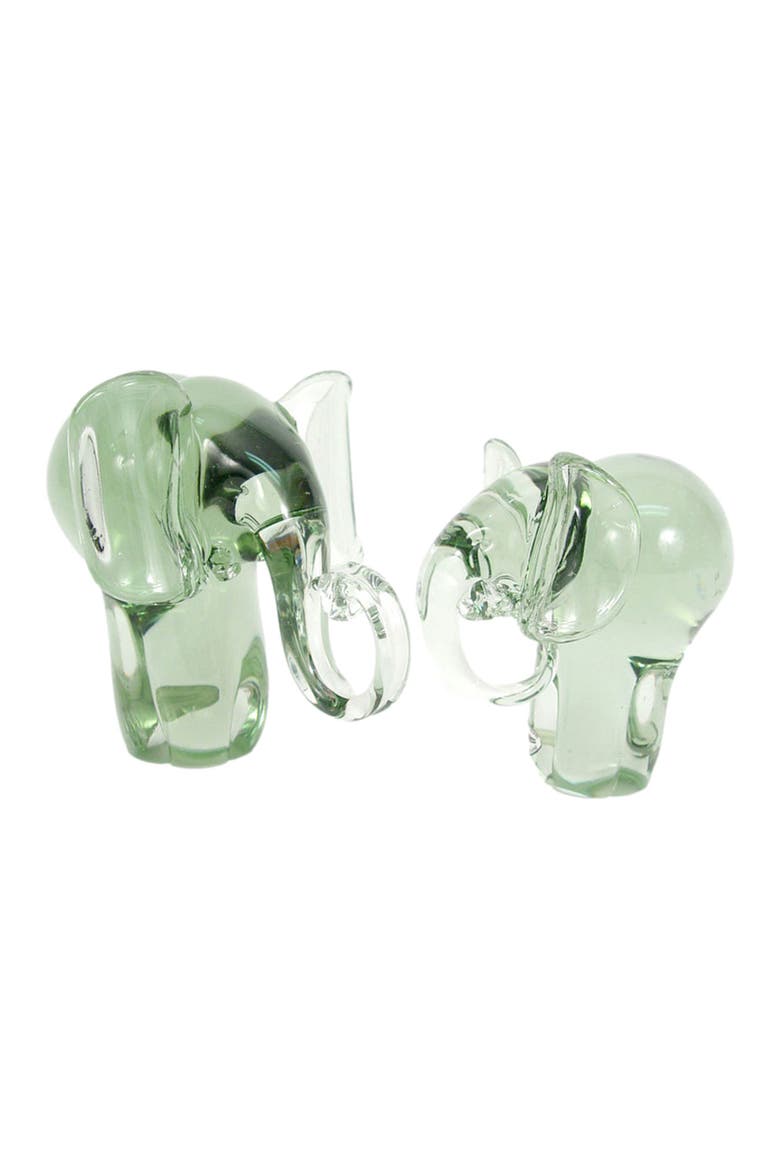 Recycled Glass Elephant, Main, color, None
