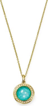 Ippolita Lollipop Mini Pendant Diamond Necklace