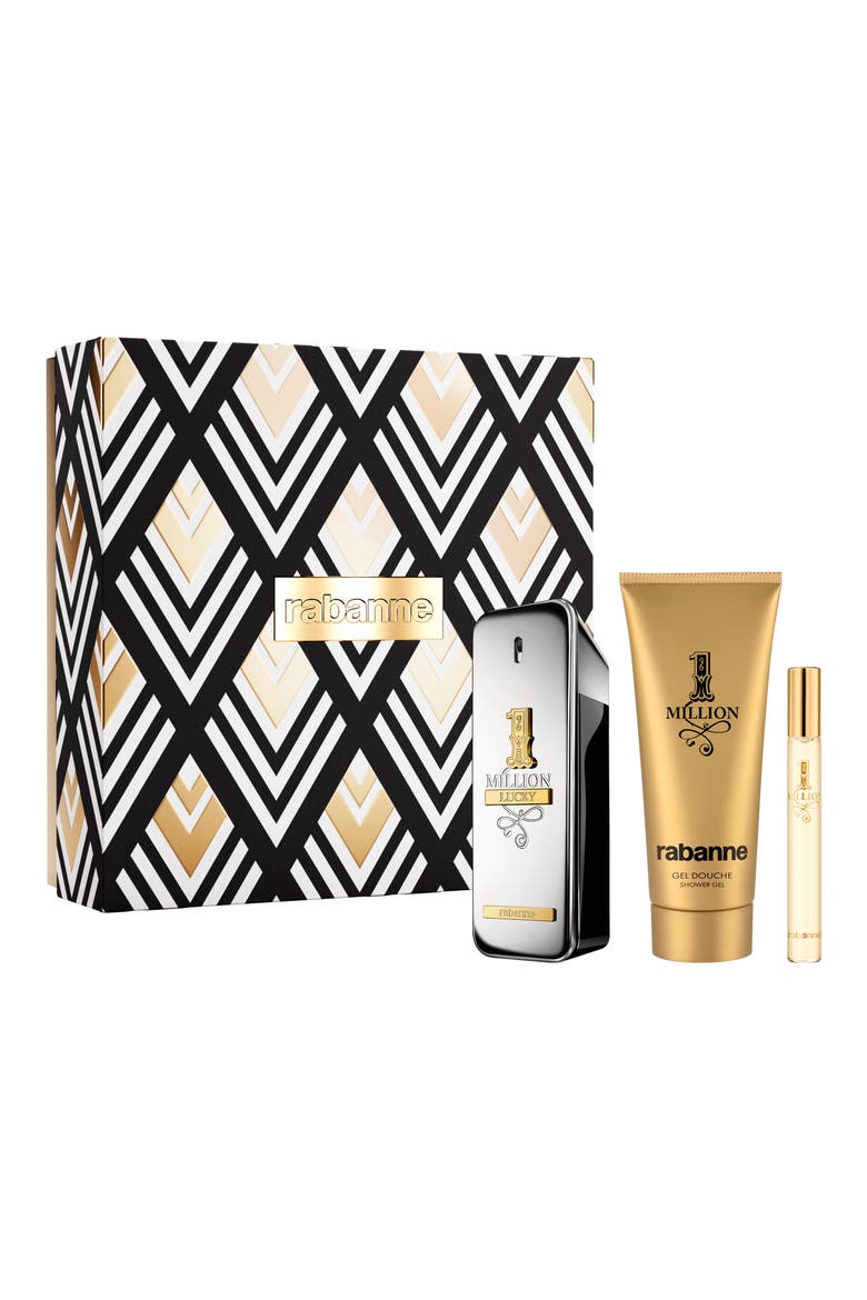 1 Million Lucky Eau de Toilette 3-Piece Gift Set $177 Value, Main, color, NO COLOR