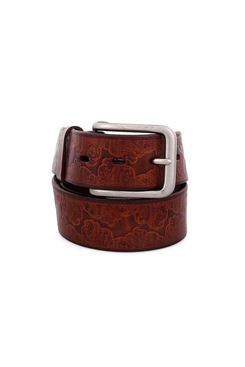 Everton Belt, Main, color, Teak Rustic