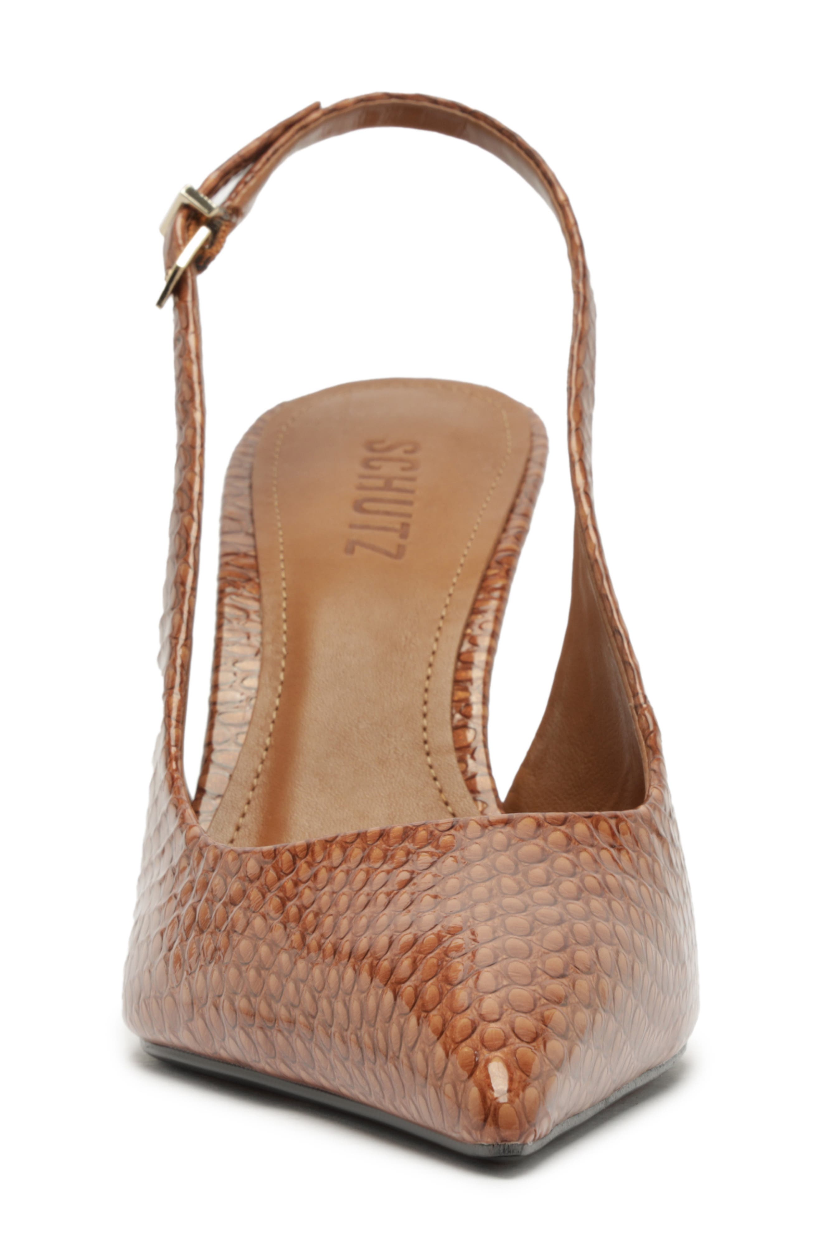 Schutz Paola Slingback Pump, Alternate, color, Miele